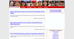Desktop Screenshot of grandprixrankings.com
